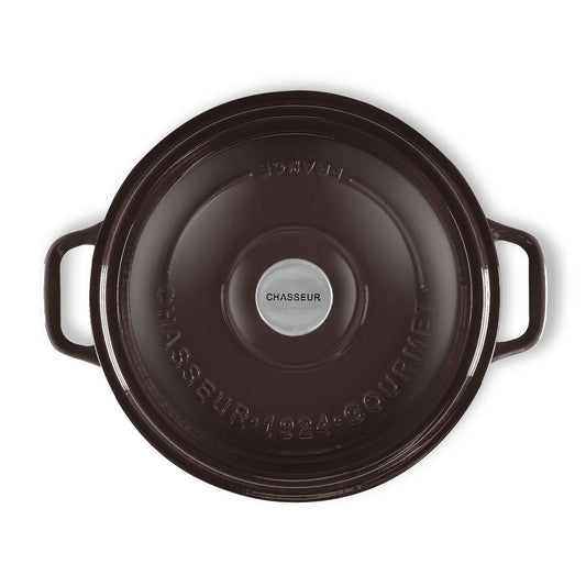 Gourmet Round French Oven 26cm/5 Litre, Cast Iron, Storm Grey