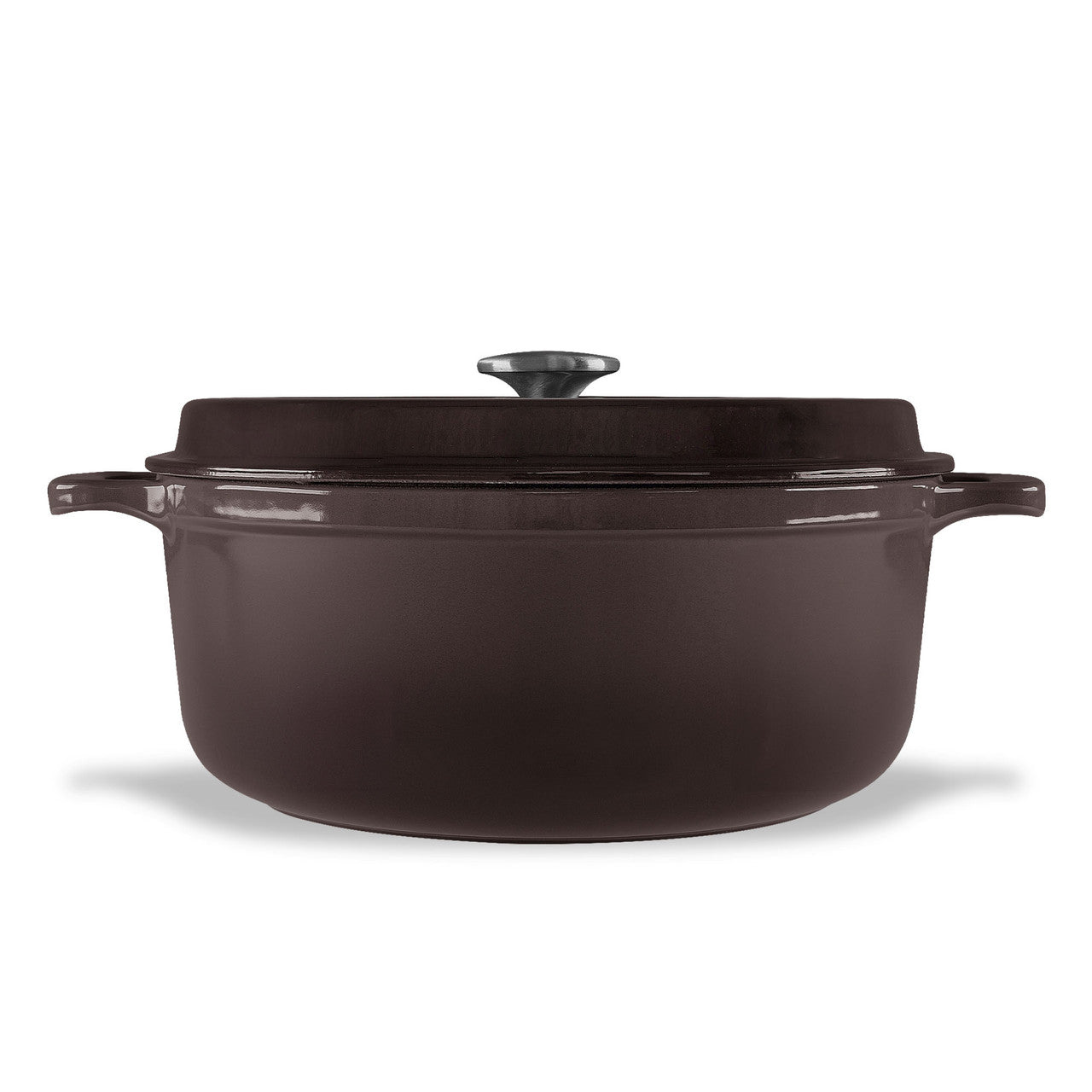 Gourmet Round French Oven 26cm/5 Litre, Cast Iron, Storm Grey
