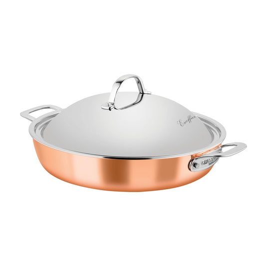 Escoffier Induction Chef Pan 32cm, Copper