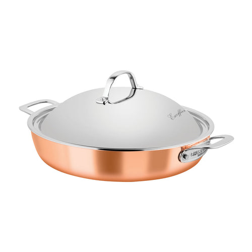 Escoffier Induction Chef Pan 32cm, Copper