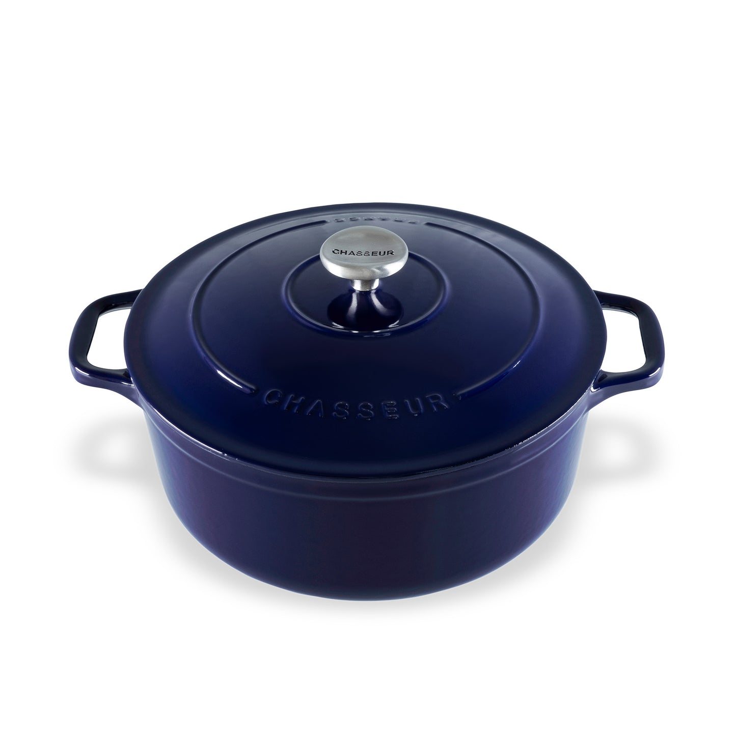 Round French Oven French Blue