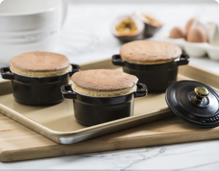 Passion Fruit Soufflé