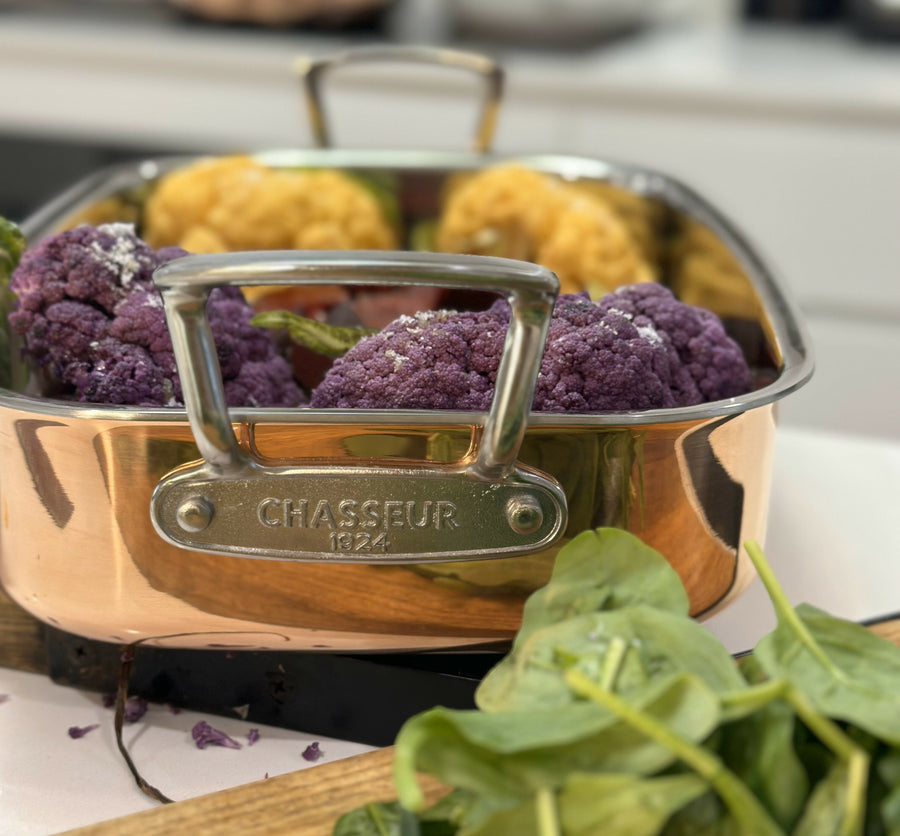 Roasted Beetroot and Cauliflower Warm Salad