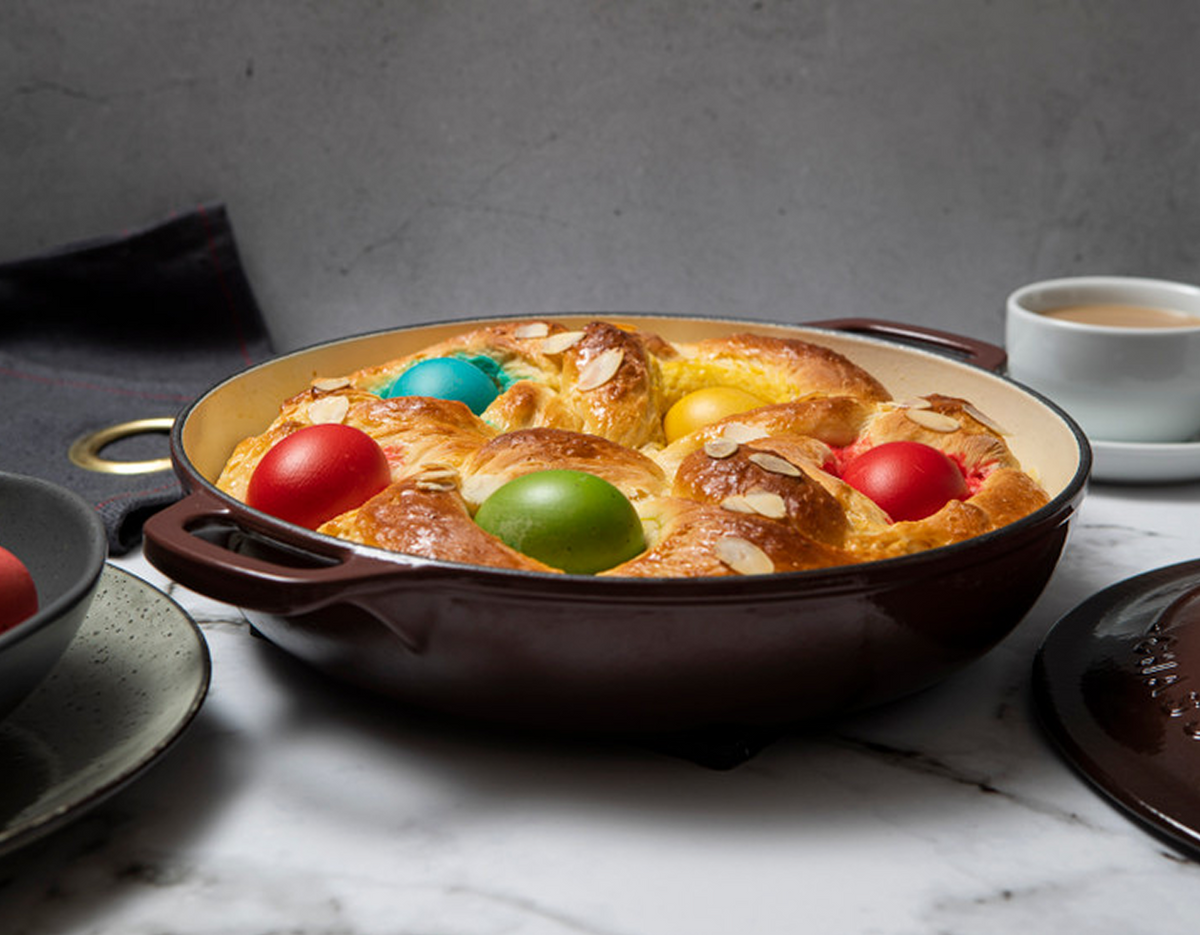Greek Easter Bread - Tsoureki