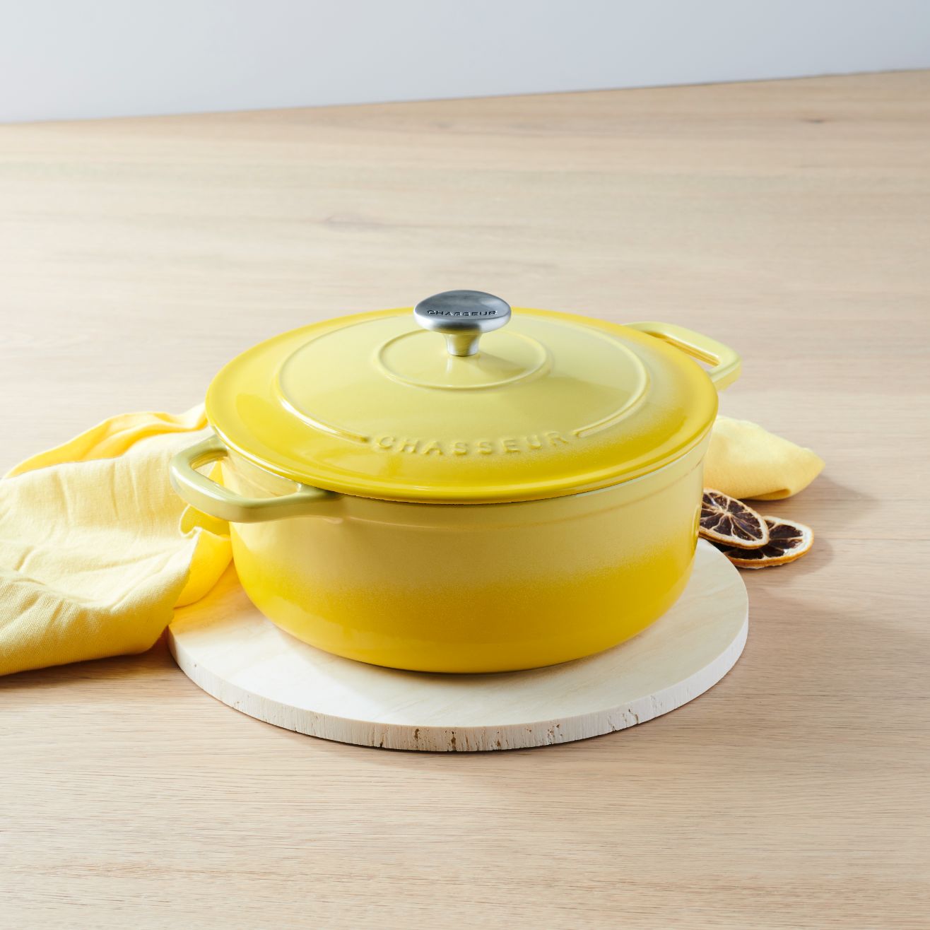 Chasseur French Oven White, 28cm - 6.1 Litres – Lemon Ginger Kitchenware